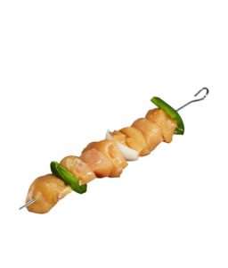 Brochette de volaille marinée